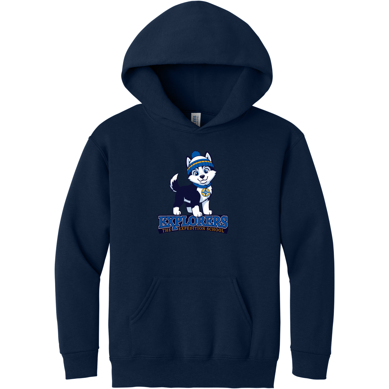 TES Husky Pup Hoodie