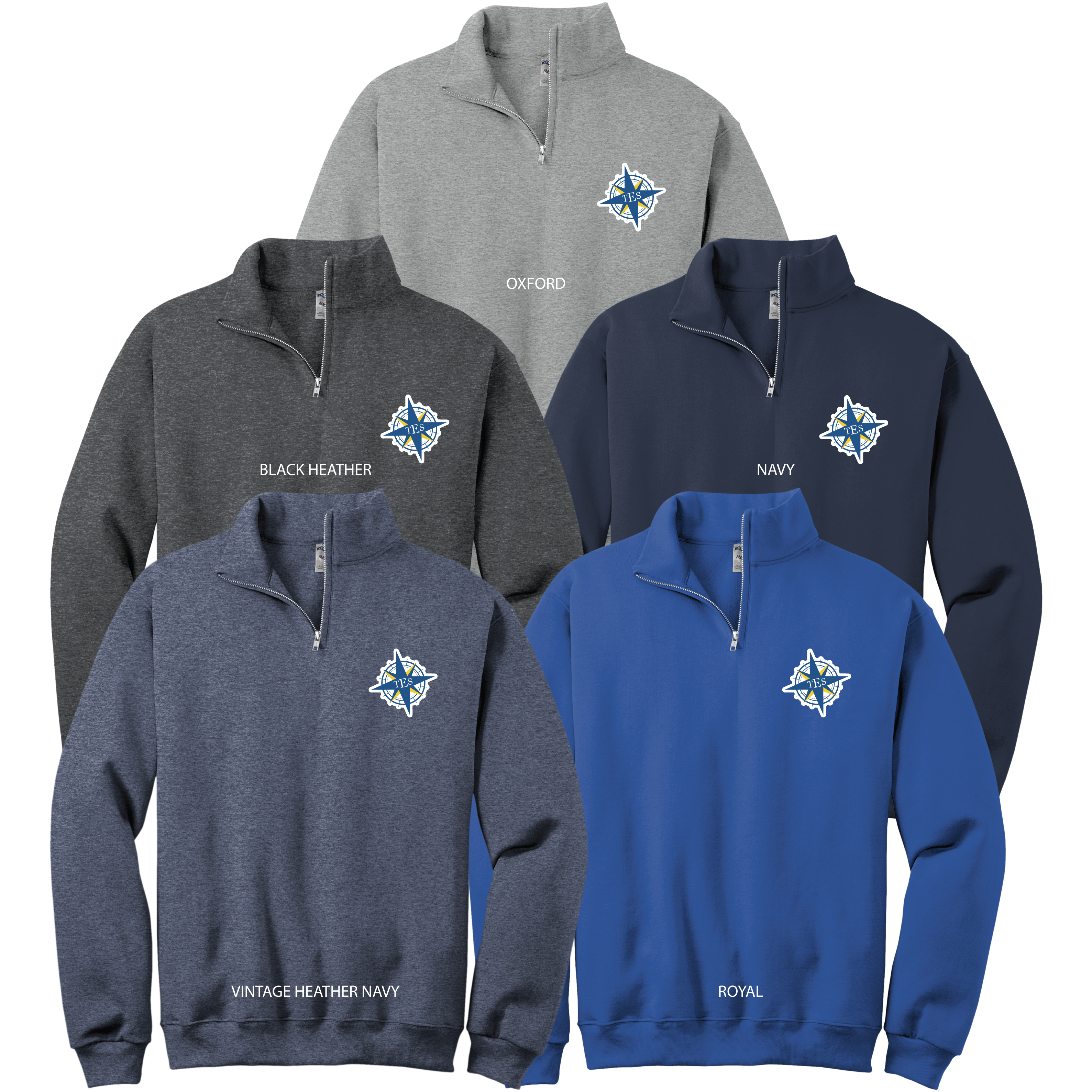 TES Compass Quarter Zip