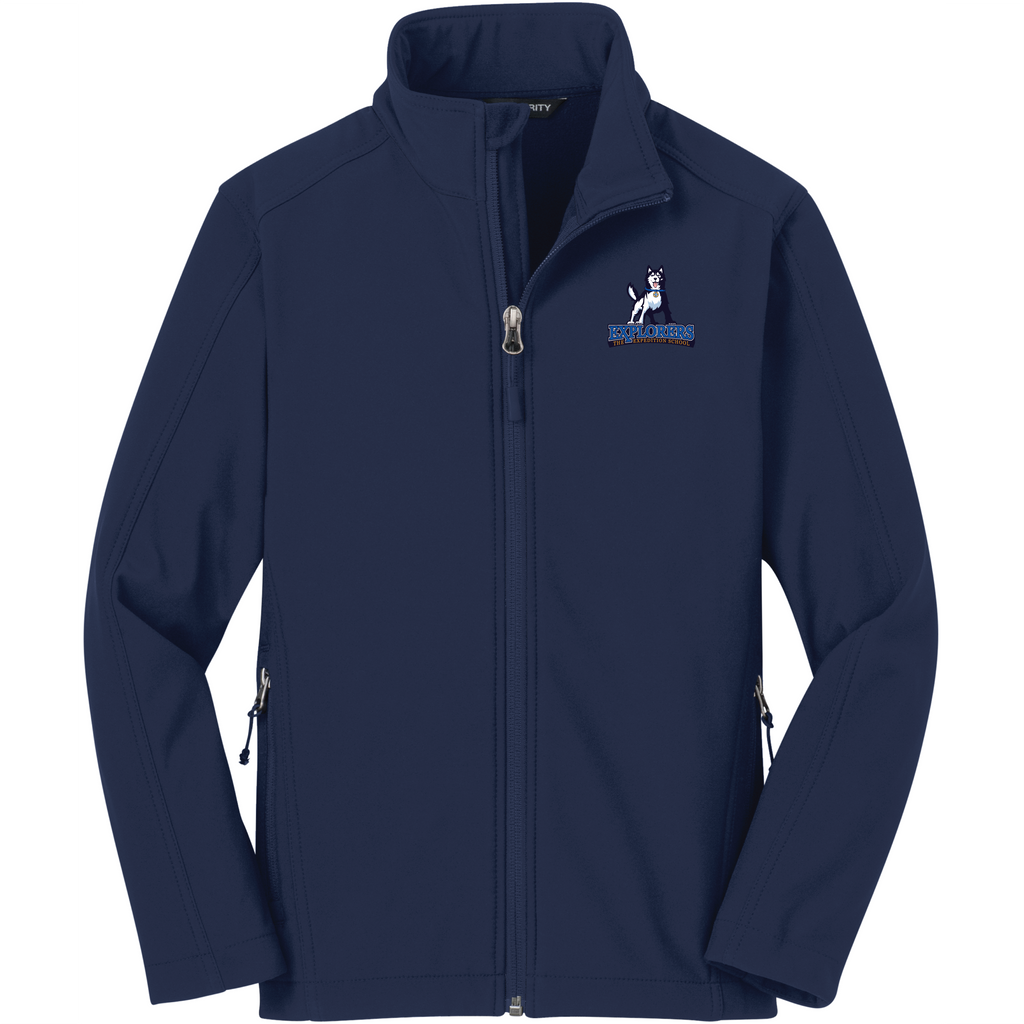 TES Explorer Youth Core Soft Shell Jacket (Multiple Versions Available)