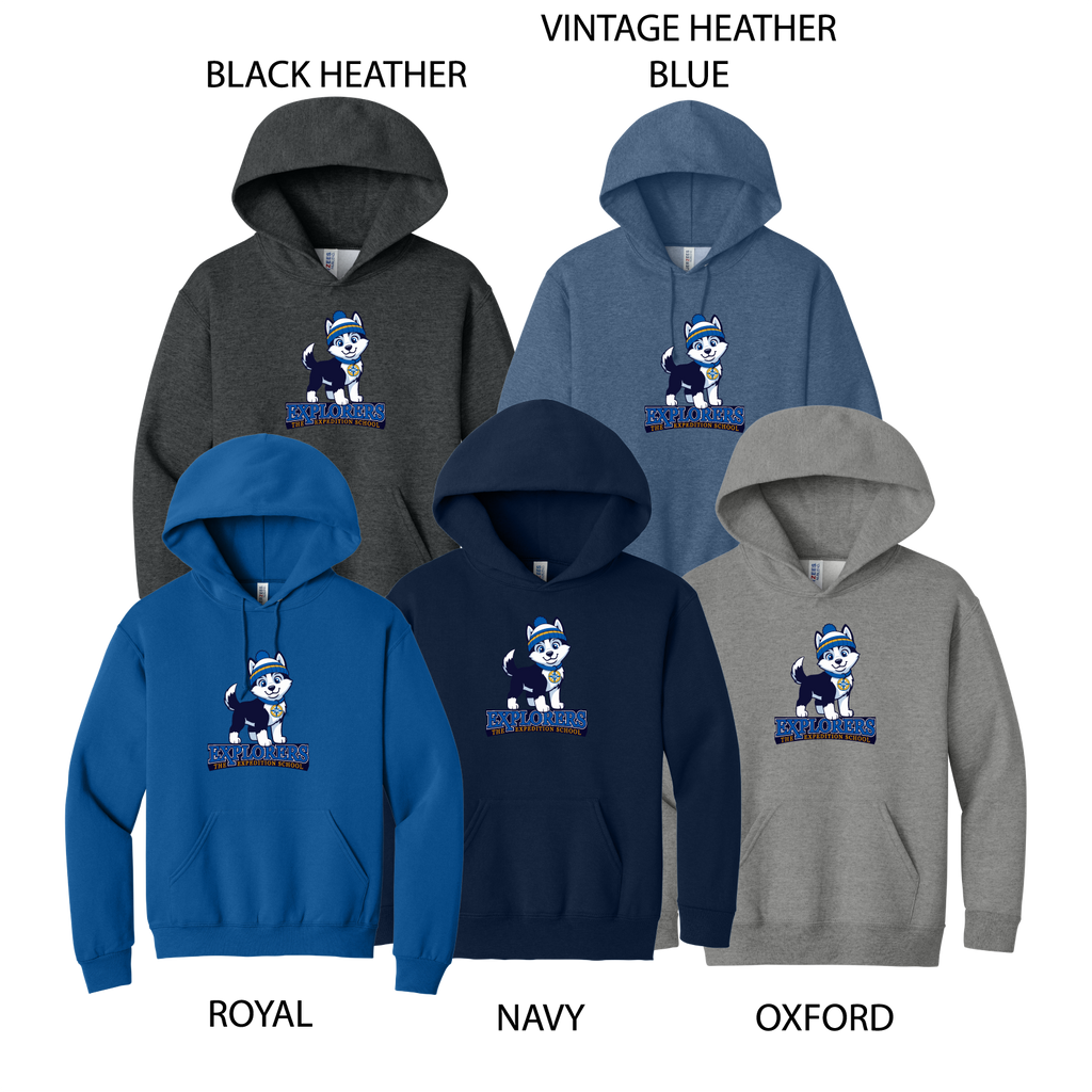 TES Husky Pup Hoodie