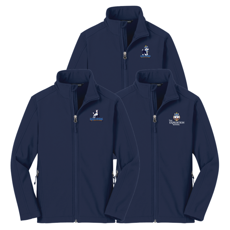 TES Explorer Youth Core Soft Shell Jacket (Multiple Versions Available)